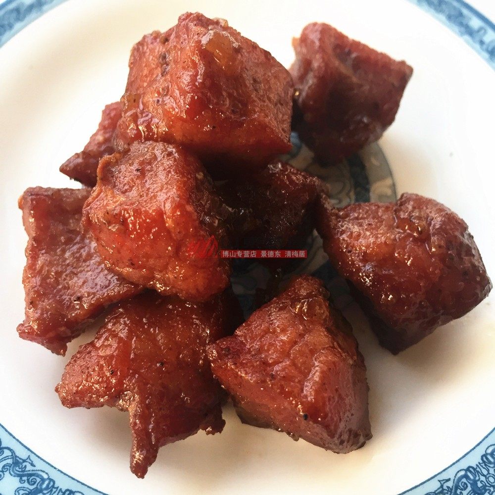 博山樱桃肉五香猪肉丁