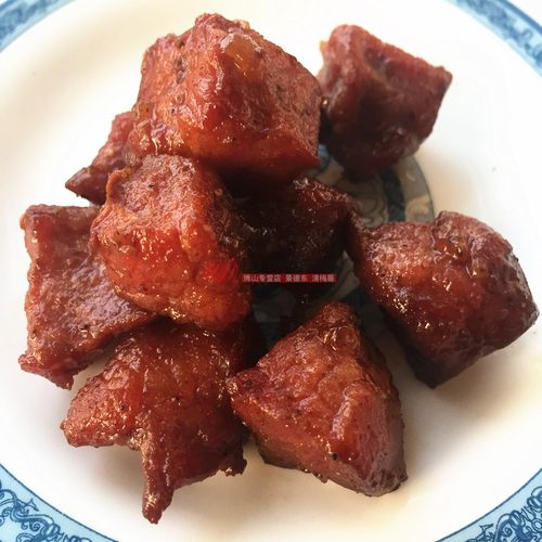 博山樱桃肉五香猪肉丁
