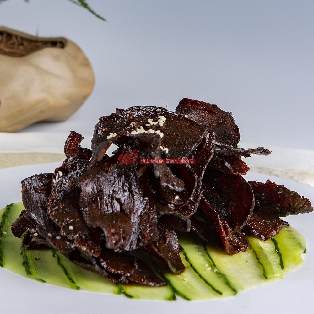 【拍两件包邮】博山香酥牛肉干240g薄酥口感 拍两件包邮