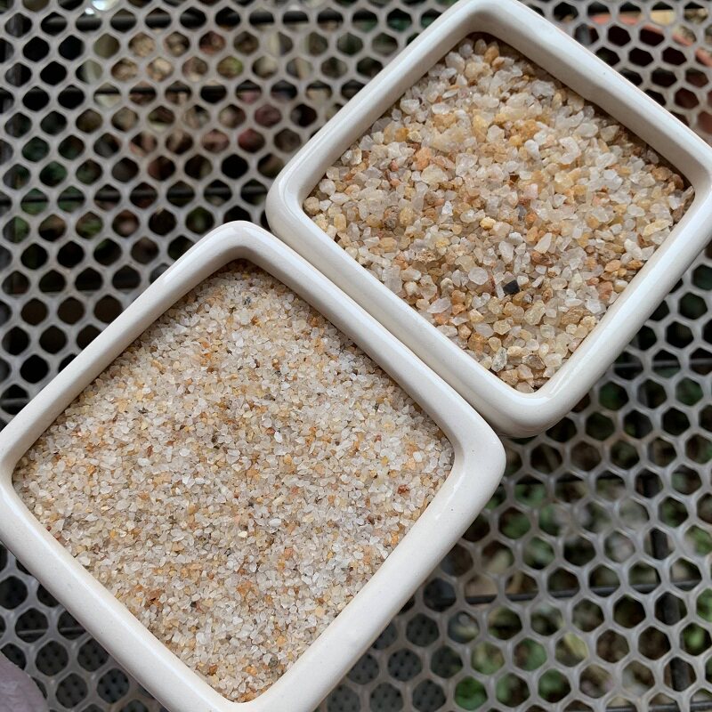 天然水晶沙 水族箱造景黄金沙 多肉生石花番杏铺面 乌龟鱼缸底砂