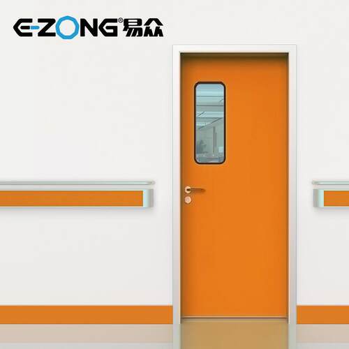 儿童医院抗倍特板门洁净室门医疗GMP车间净化门病房门诊钢质门