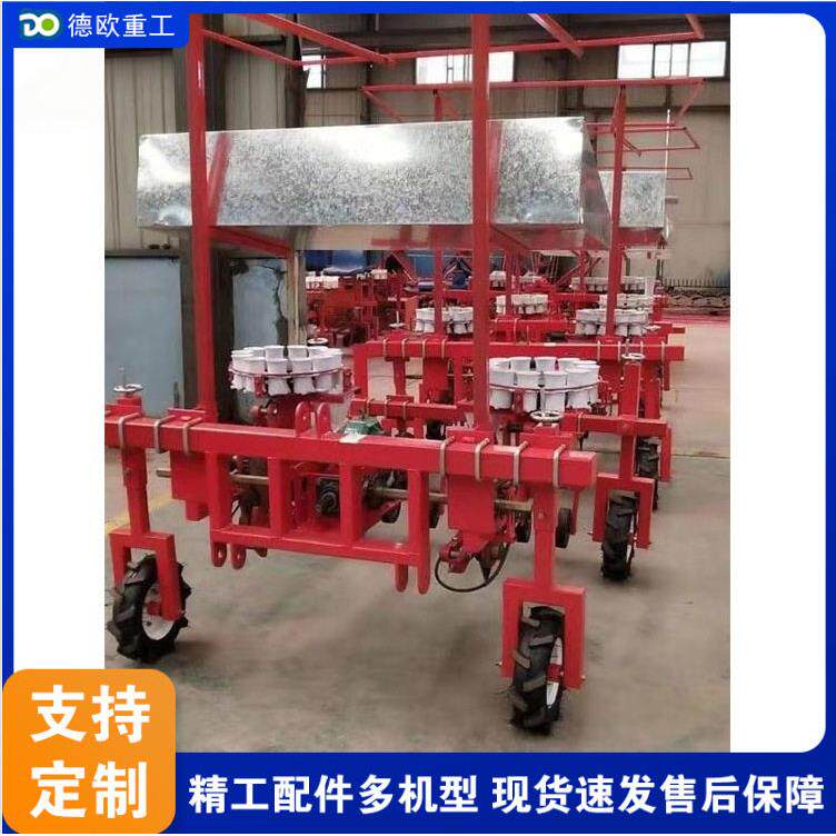 三点悬挂式农作物栽种机 蔬果苗木移栽机 座驾式钵体植物苗种植机