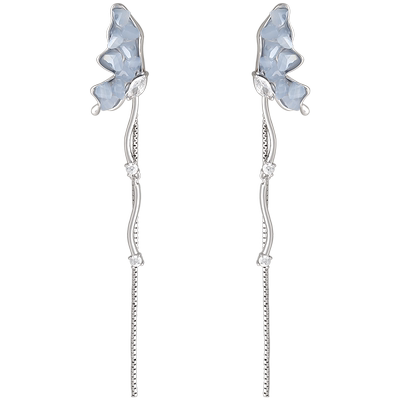 ona灵动蝴蝶小众设计感耳环女