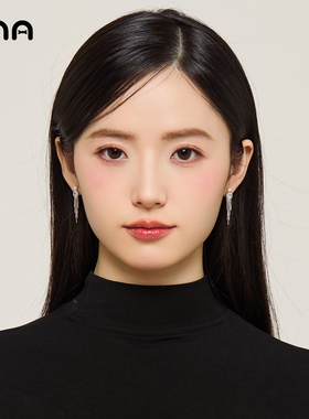 ona轻奢高级感流苏耳环女小众设计精致小巧耳坠2025新款甜酷耳饰