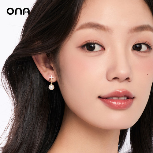 ona星光珍珠轻奢精致高级感耳环