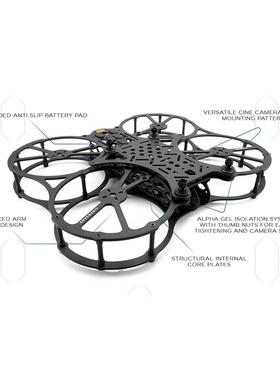 Lumenier QAV-PROAlpha凝胶Whoop 5“Cinequads版-穿越机相机套件