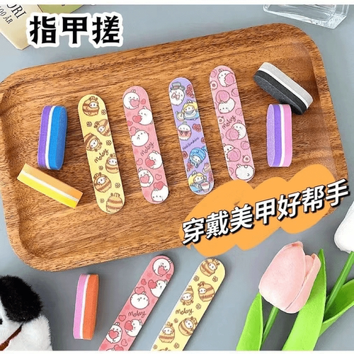 朋意卡通兔子可爱美甲搓条