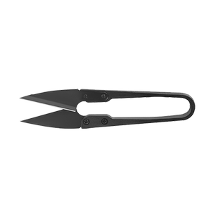 缝纫线头小剪刀家用U型弹簧纱剪手工剪纸十字绣服装裁布鱼线用剪