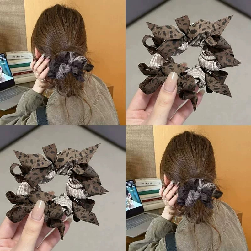 韩系爆款小众编织蝴蝶结大肠发圈显发量丸子头发绳高级感马尾头绳,家庭/个人清洁工具,发圈/发网,淘宝优惠券,粉丝福利购,淘宝优惠卷