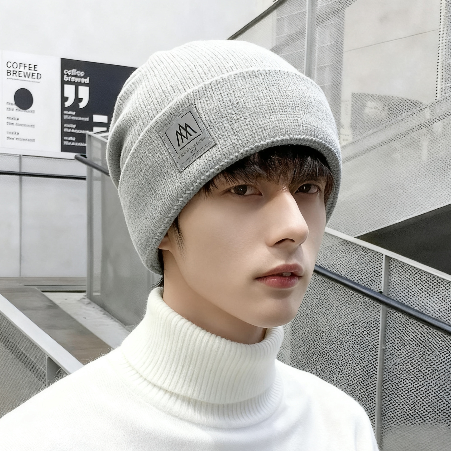 【冷帽】保暖毛线帽加绒加厚棉帽