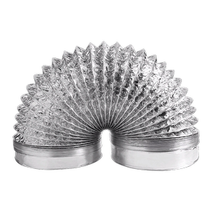 抽油烟机管道排烟管洗油烟机通用出风口罩烟筒厨房加长加厚铝箔管