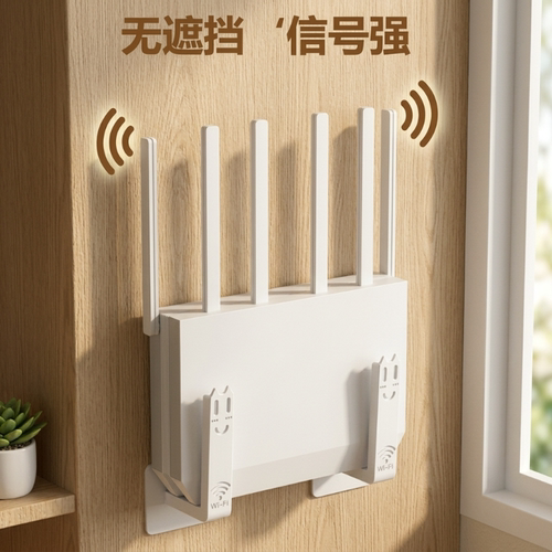 路由器放置架wifi墙壁电视挂墙上