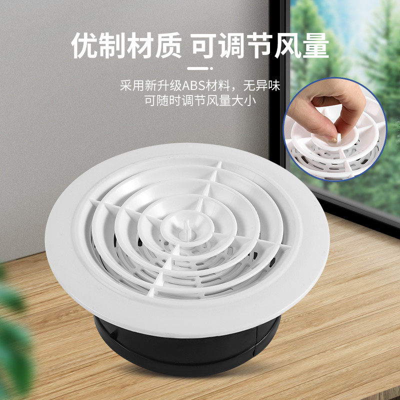 出风口风帽排风口风罩圆形换气通风口网罩百叶换气扇出风口罩,电子/电工,室内新风系统,淘宝优惠券,粉丝福利购,淘宝优惠卷