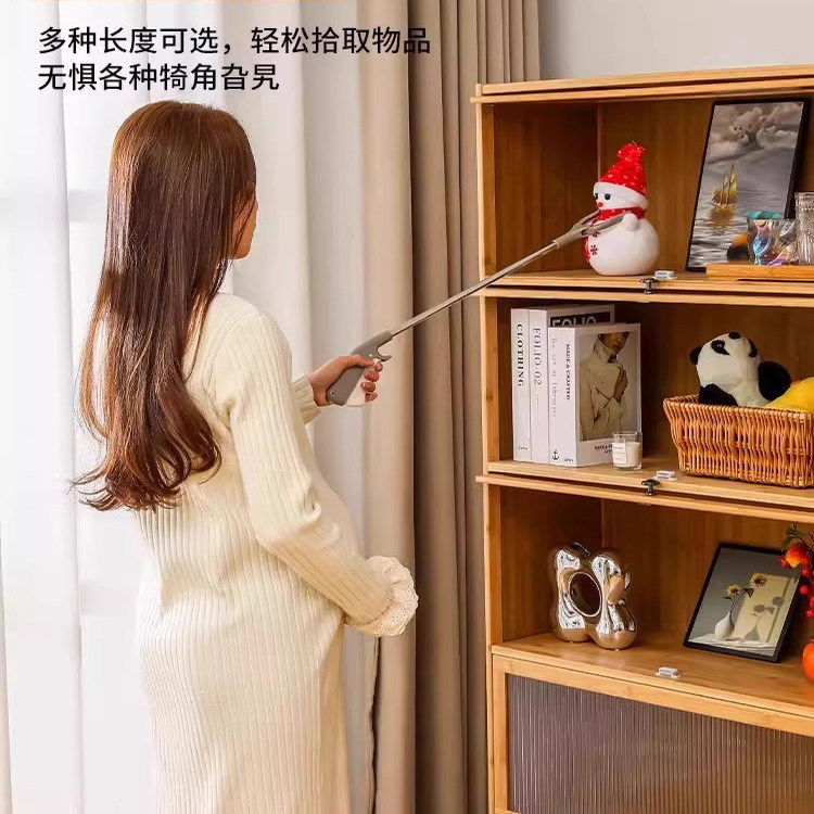 垃圾夹子捡垃圾专用夹子长杆长夹子取物垃圾夹拾物器加长环卫夹子