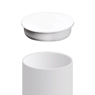 PVC排水管管帽50配件封口塞7