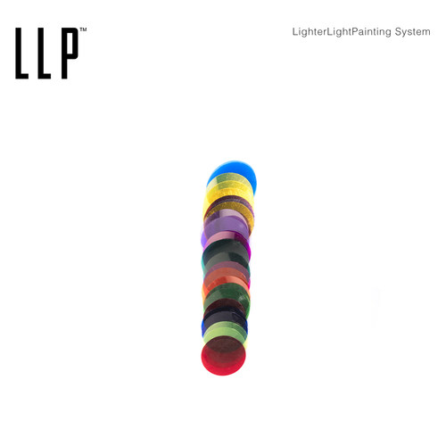 llp圆形12色手电定制机顶闪光灯