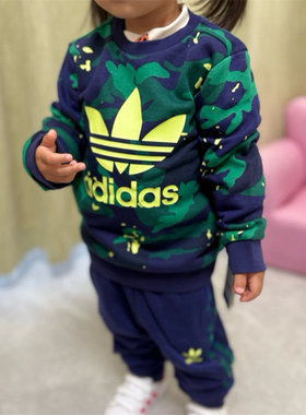 阿迪达斯三叶草中大童春秋套装 H20303 H25252 H25295 H14158