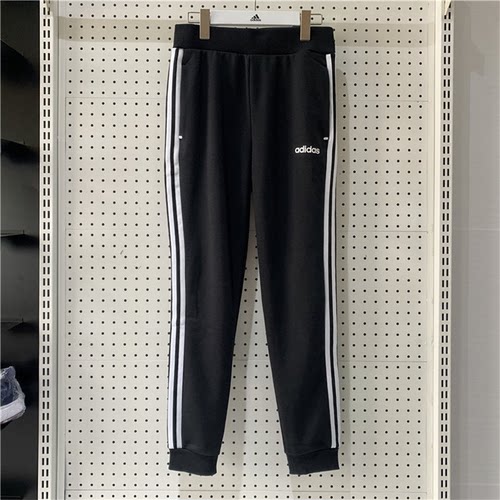 GP4923棉质经典长裤黑色三道杠