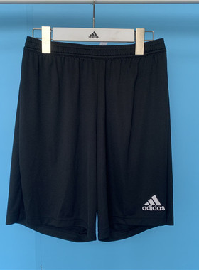 阿迪达斯adidas中裤刺绣速干足球比赛短裤球裤球服男运动裤H57504