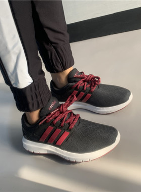 Adidas阿迪达斯女鞋板鞋秋季新款网面透气运动鞋跑步鞋B44867