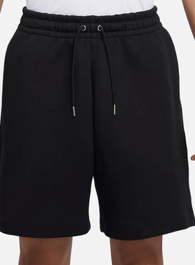 NIKE耐克 男子夏季运动休闲针织宽松舒适透气五分短裤FN3934-010