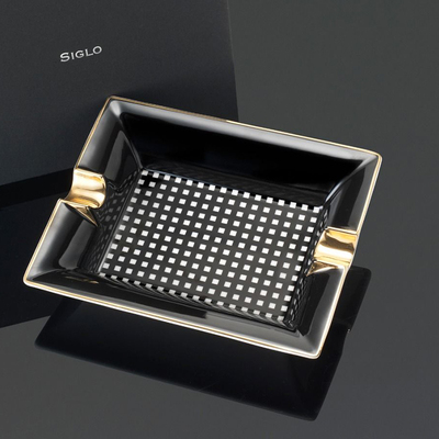 Siglo世纪骨瓷真金雪茄烟灰缸