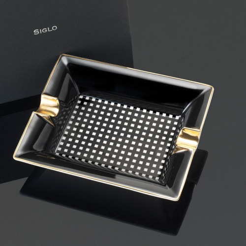 Siglo世纪骨瓷真金雪茄烟灰缸