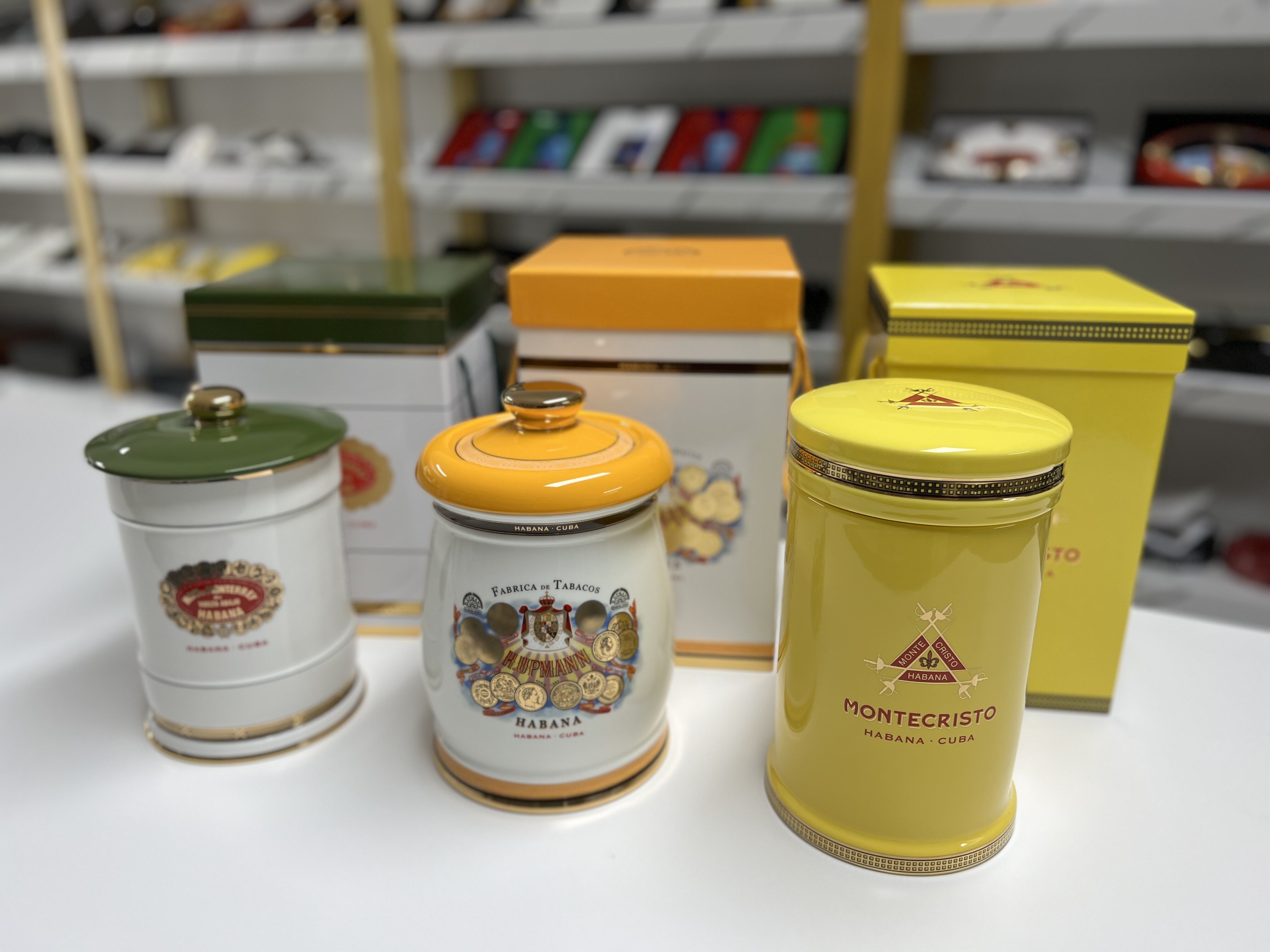 habanos哈伯纳斯官方正品 雪茄专用陶瓷存储罐25支装