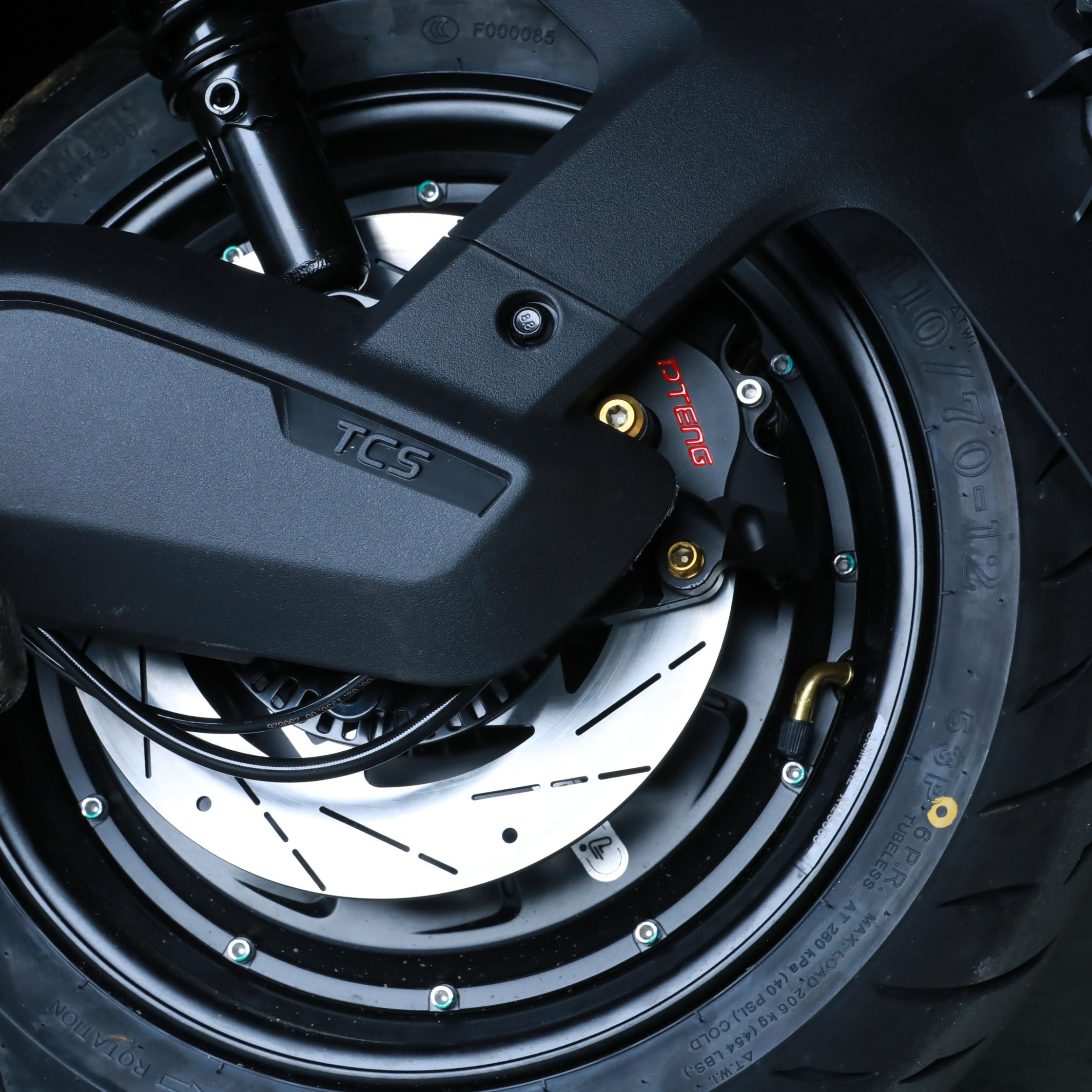 PTENG适用九号E/N/M系M5安装电动车摩托车对二活塞PT22后螃蟹卡钳