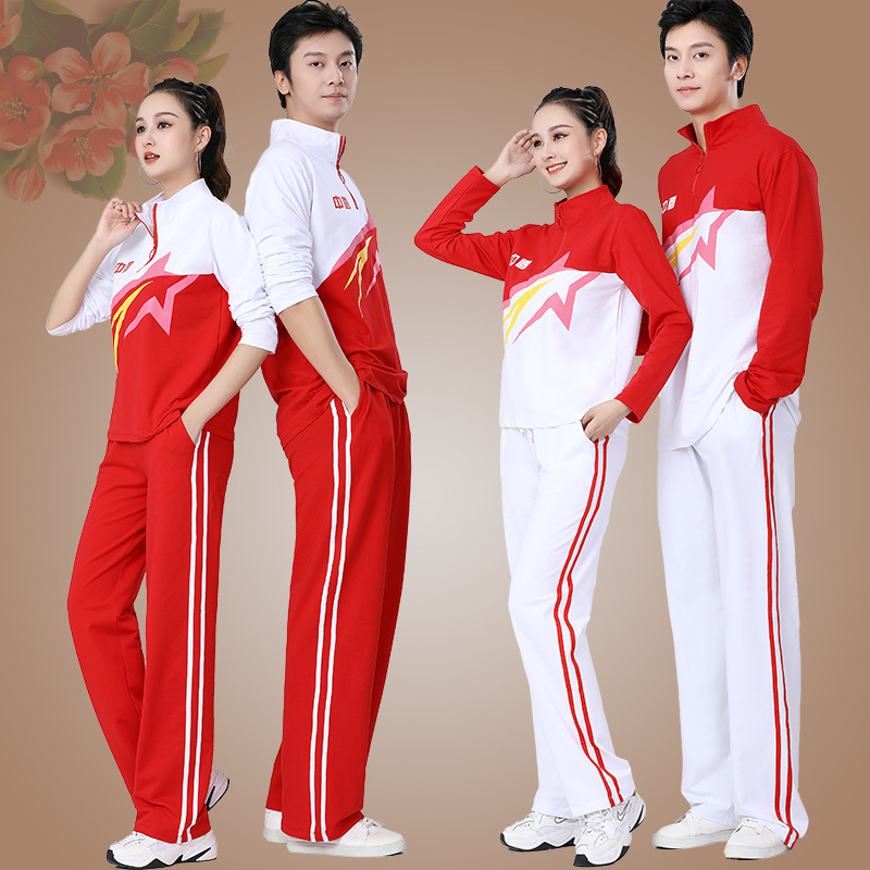 广场舞服装套装男女新款中国风