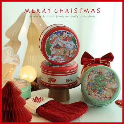 礼物盒马口铁圣诞节包装盒