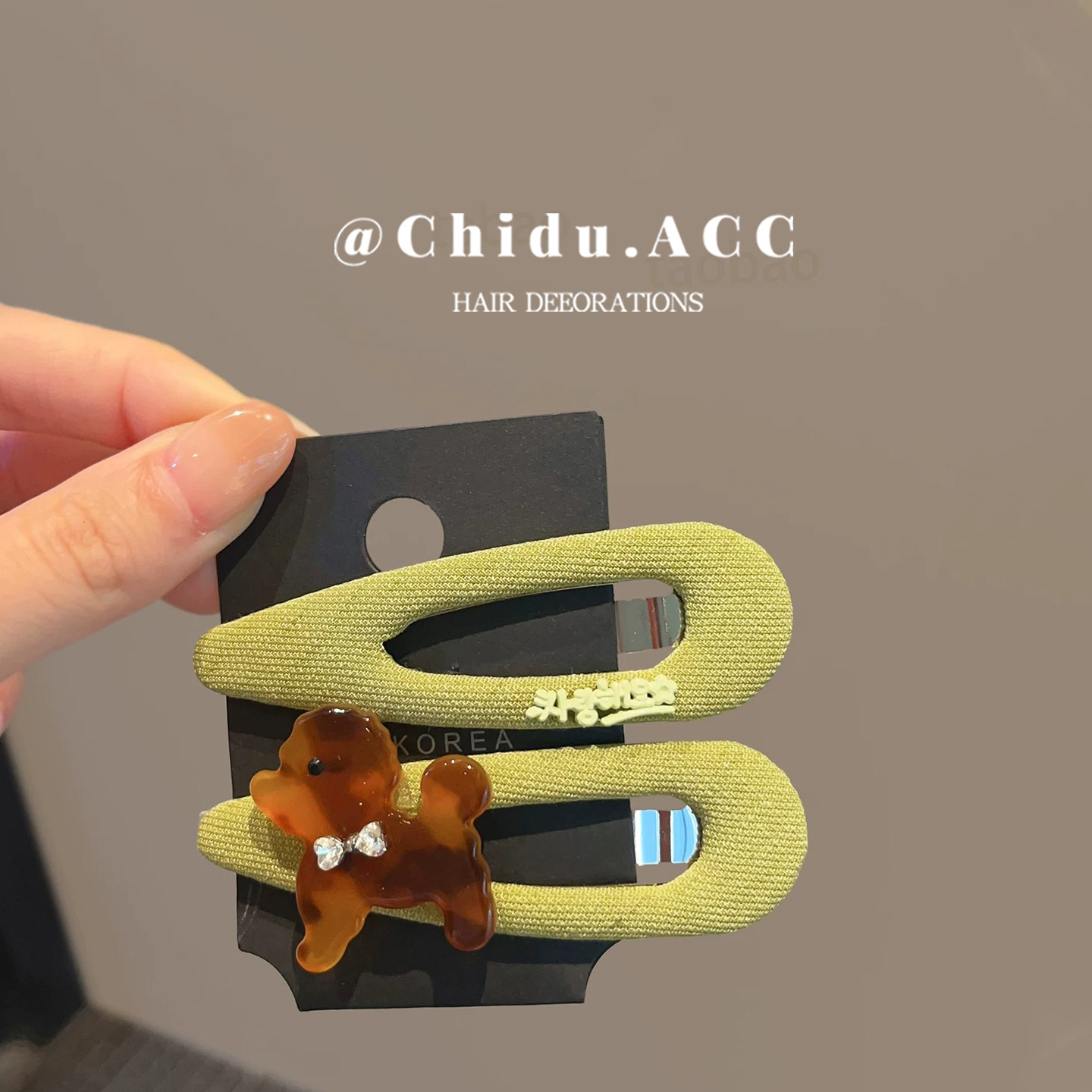 侧边发夹套装卡通可爱边夹韩系in风元气减龄甜美发饰刘海小夹子图片