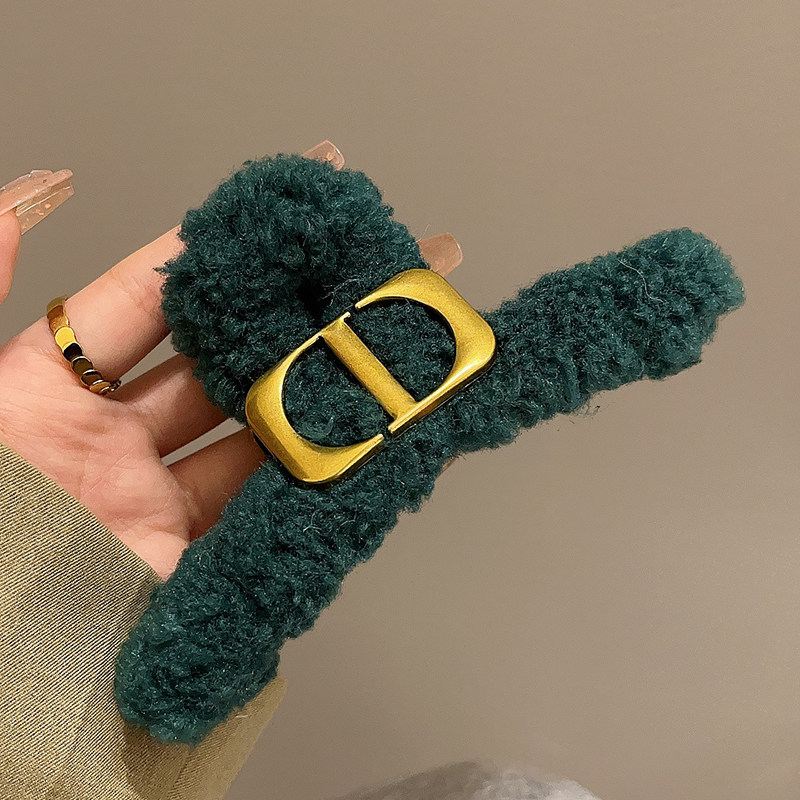 侈度饰品毛绒抓夹大号夹