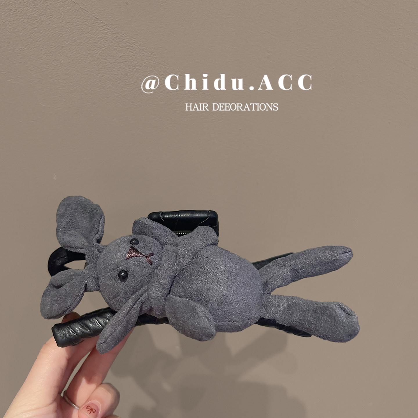 双面兔子抓夹女高级感东大门新款鲨鱼夹大号发量多后脑勺盘发夹子,饰品/流行首饰/时尚饰品新,发饰,淘宝优惠券,粉丝福利购,淘宝优惠卷