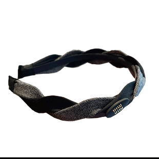 高级感美拉德辫子发箍女2024新款洋气时尚压发头箍气质金属发卡