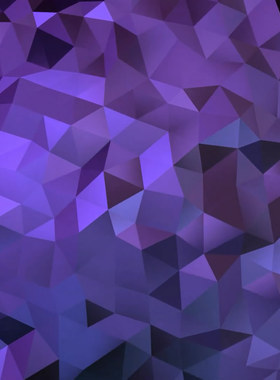 紫色三角形动态立体图形舞台大屏幕LED背景视频素材