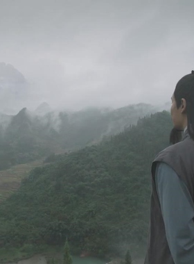 000696_白酒古装古代酒窖品酒商务瀑布酒会稻穗小麦高清视频素材