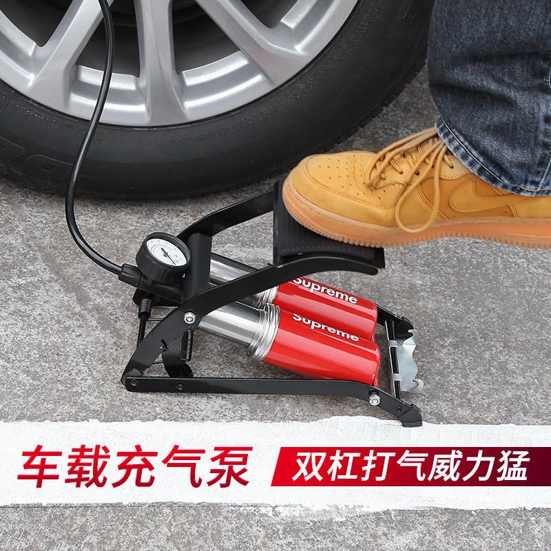 车载脚踏打气筒高压迷你便携脚踏充气筒电动摩托车家用脚踩充气泵在类目 汽车/用品/配件/改装, 汽车影音/车用电子/电器, 车用电子/电器, 车载充气泵中 - 来自Buy2taobao.com提供专业的淘宝代购服务