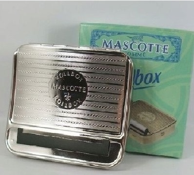 虎牌半自动卷烟器70M金属卷烟盒