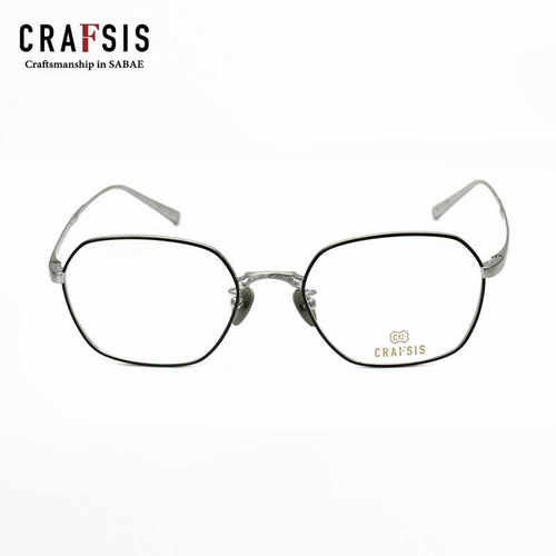 日本Crafsis超轻纯钛方框眼镜框