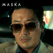 男女款 韩国MASKA墨镜河正宇同款 防紫外线纯钛超轻时尚 太阳镜SBULB