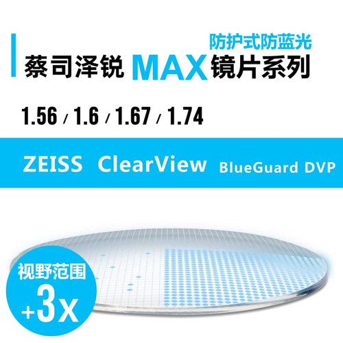 ZEISS/蔡司泽锐铂金蓝光超薄镜片