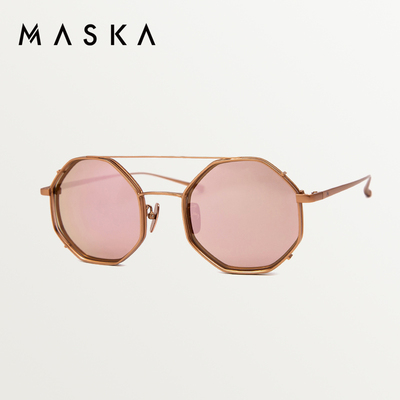 韩国MASKA双梁飞行员潮流墨镜