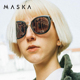 韩国MASKA墨镜女款 高级感猫眼防紫外线潮流防晒大框太阳镜Rowena