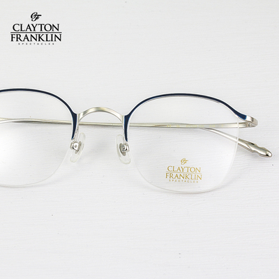 日本ClaytonFranklin纯钛眼镜框