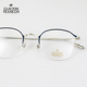 日本Clayton Franklin眼镜框男女半框超轻纯钛金丝小脸眼镜架647