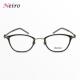 日本Onbeat眼镜框女小众超轻纯钛47mm小框复古手工近视眼镜架816