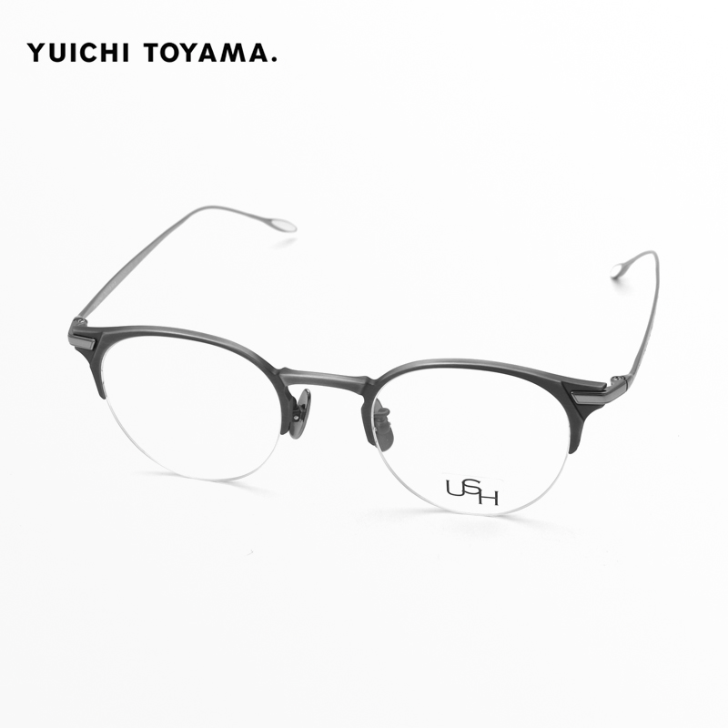 日本YUICHITOYAMA半框纯钛眼镜
