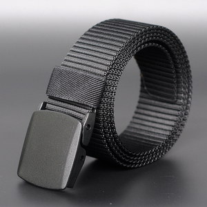 轻量化战术尼龙腰带男无金属防过敏皮带户外运动休闲军训学生速干