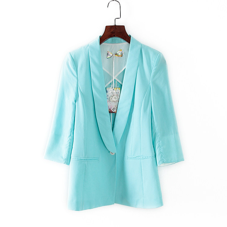 諾系列專櫃撤櫃庫存女裝春秋款 簡約休閑百搭七分袖外套4U035在類目 女裝/女士精品, 西裝中 - 來自Buy2taobao.com提供專業的淘寶代購服務